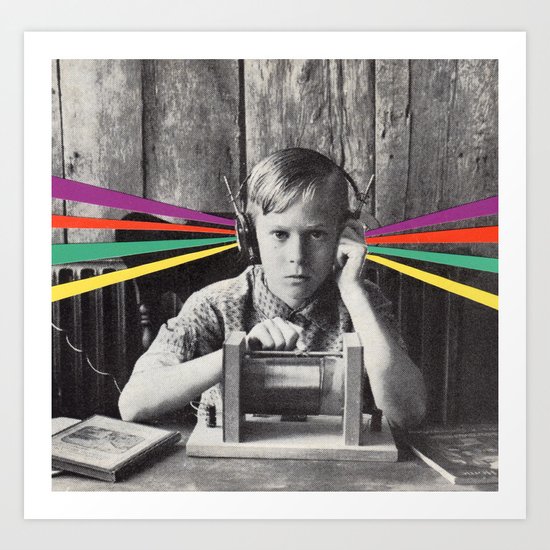 silence Art Print