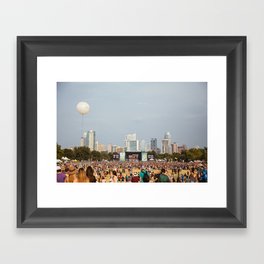 Austin City Limits Framed Art Print