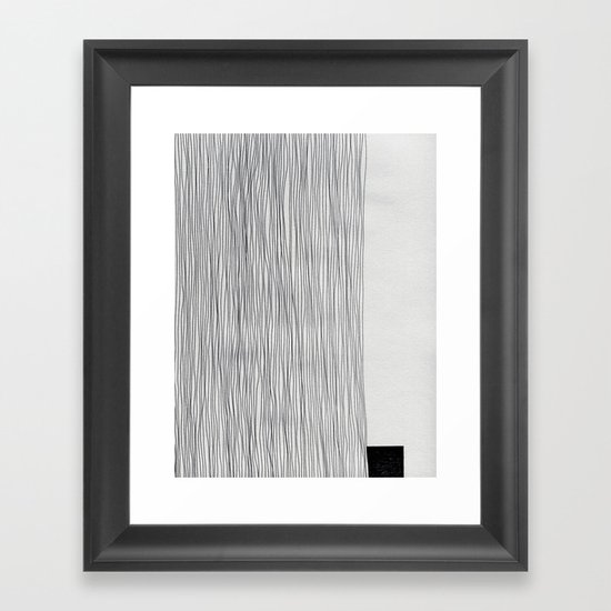 D24 Framed Art Print