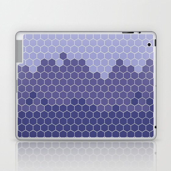 Honeycomb Purple Violet Very Peri Hive Laptop & iPad Skin