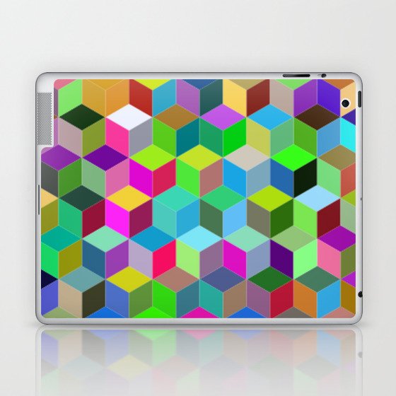 Colorful Diamonds 3 Laptop & iPad Skin