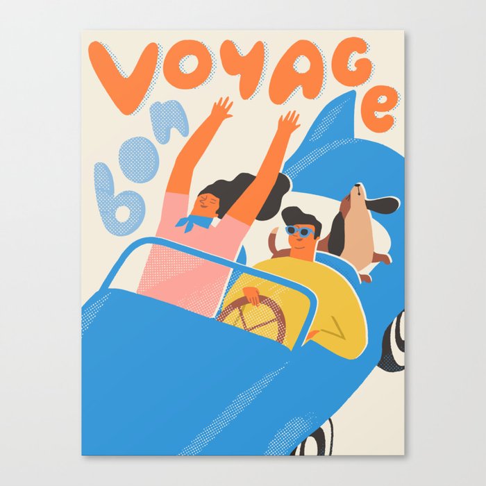 Bon Voyage Canvas Print