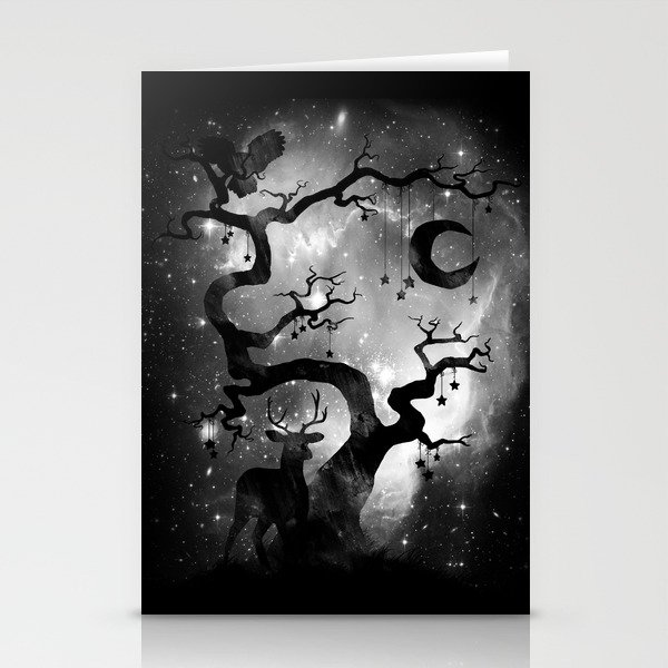 Stardust Forest Stationery Cards