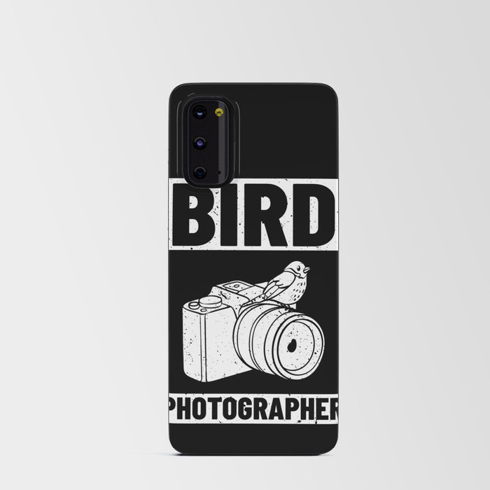 Bird Photography Lens Camera Photographer Android Card Case