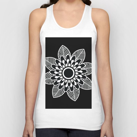 Flower Unisex Tank Top