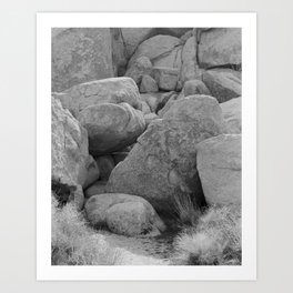 Boulders in Joshua Tree | California Travel Photography Art Print