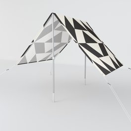 Black and White Expansion Sun Shade