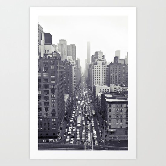 flying over first... Art Print