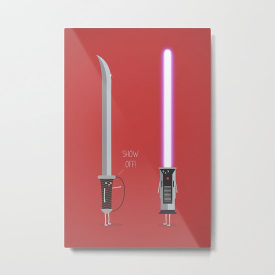 Show Off Metal Print