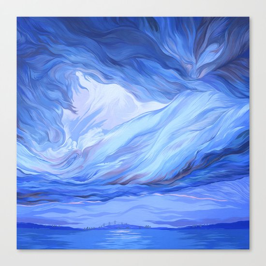 Clouds #8 Canvas Print