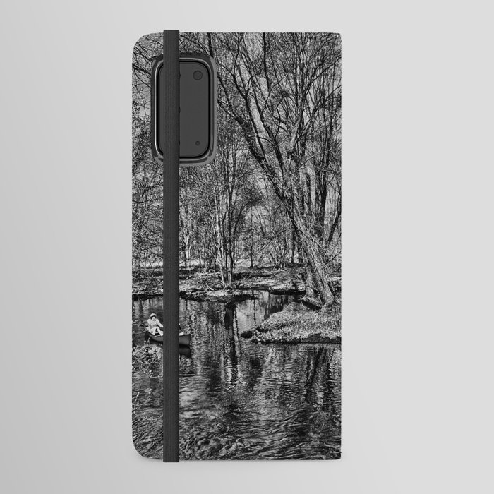 Canoeing on Black Creek Android Wallet Case