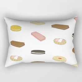 biscui - biscuit pattern Rectangular Pillow