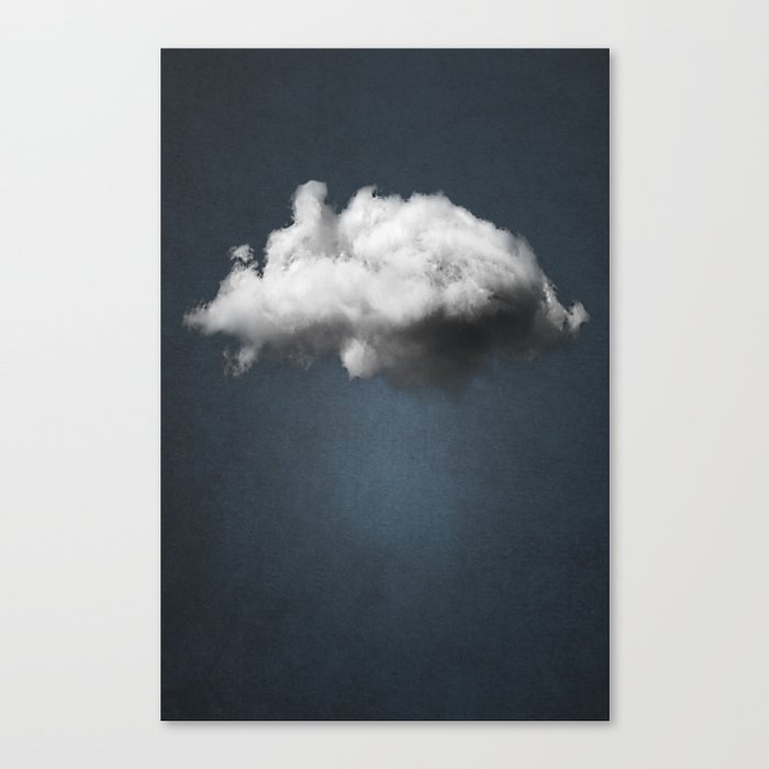 WAITING MAGRITTE Canvas Print