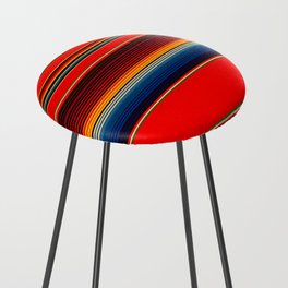 Mexican Sarape Counter Stool