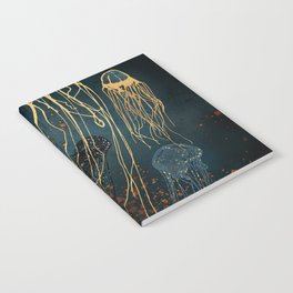 Metallic Jellyfish Notebook