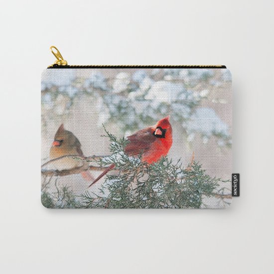 Remembering.... (Northern Cardinals) Carry-All Pouch