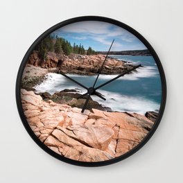 Acadia National Park - Thunder Hole Wall Clock
