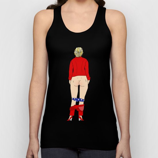 Clinton Butt Unisex Tank Top