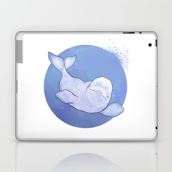 Beluga Wave Laptop & iPad Skin
