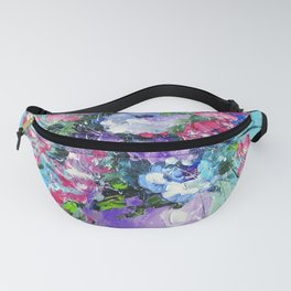 Bouquet of summer flowers Fanny Pack