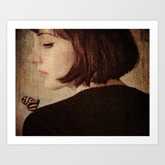 A Visit Art Print