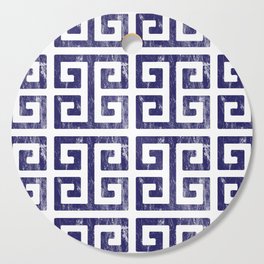 Greek Key Geometric Pattern Cutting Board