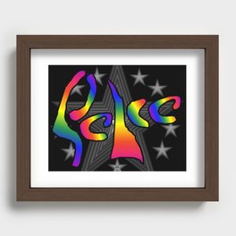 Peace for All Recessed Framed Print