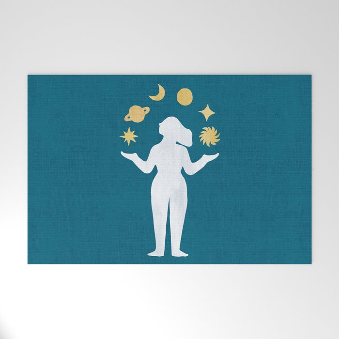 Celestial bodies Welcome Mat