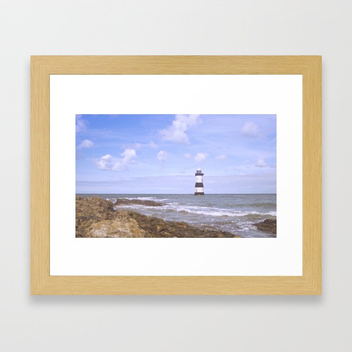 Penmon Point Lighthouse Framed Art Print