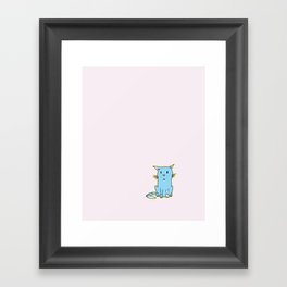 Miao Cat Framed Art Print
