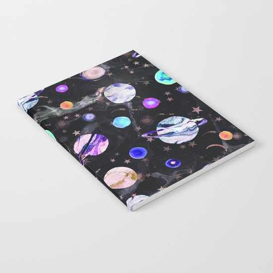 Marble Galaxy Notebook