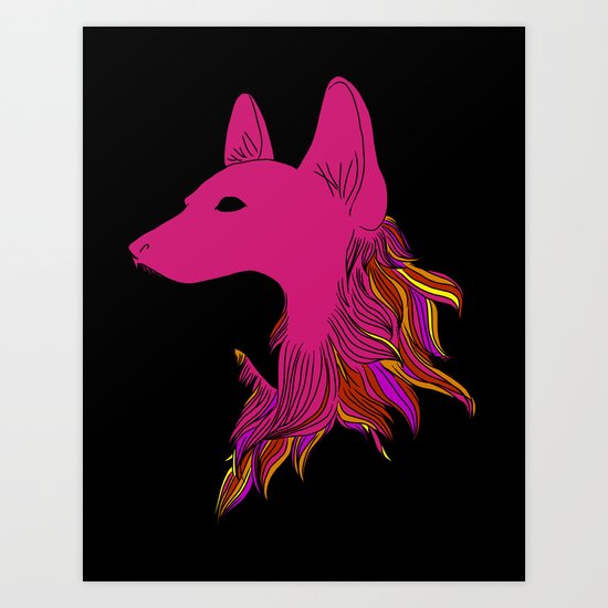 in wolf's clothing Art Print