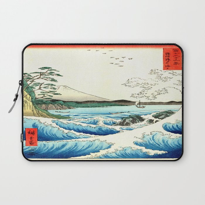 The Great Wave. The Sea At Satta Laptop Sleeve