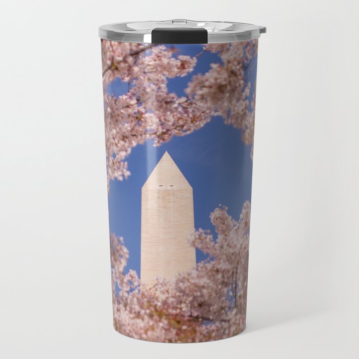 Cherry Blossoms in DC Travel Mug