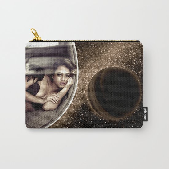 Sad walk in Space Carry-All Pouch