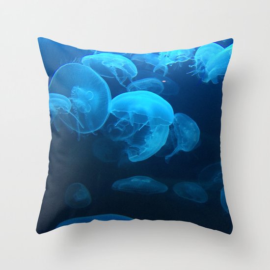 Underwater Warriors Throw Pillow