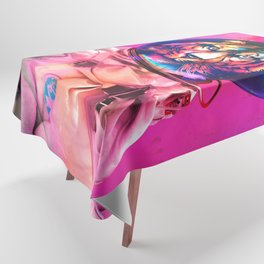 Space Tiger Tablecloth