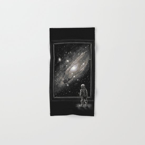 Looking Through a Masterpiece Hand & Bath Towel