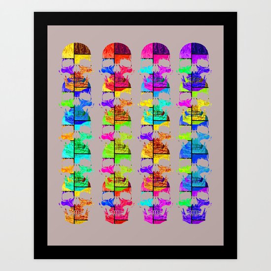 Skullk Art Print