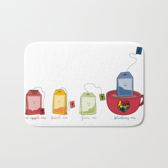 tea Bath Mat