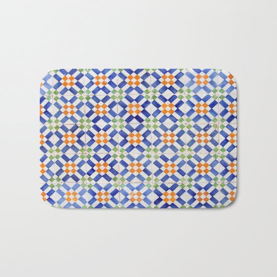 Azulejos Bath Mat