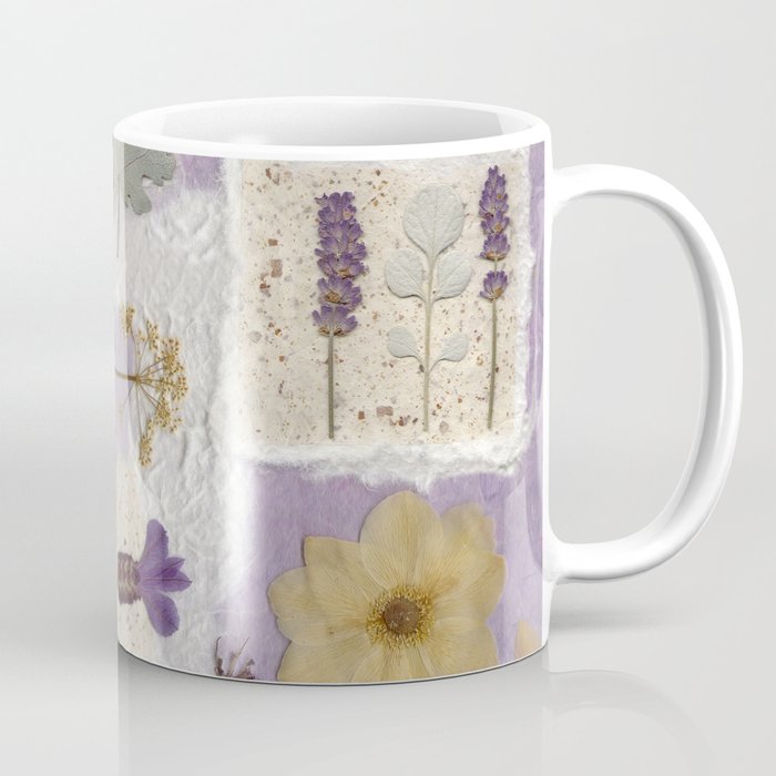 Lavender Collage Coffee Mug