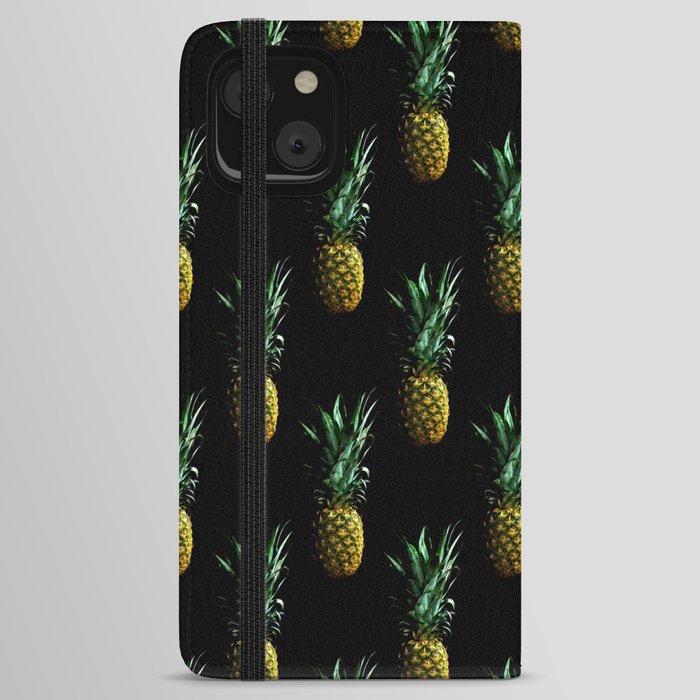 Pineapple Portrait iPhone Wallet Case