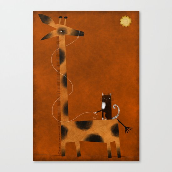 GIRAFFE Canvas Print