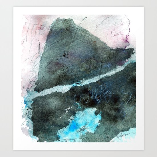 Continental Drift Art Print