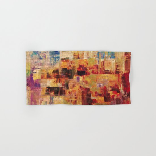 Sunset Town Hand & Bath Towel
