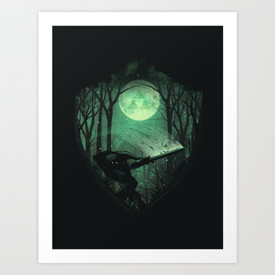 Master Sword Art Print