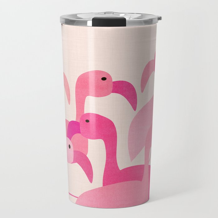 Florida Flamingos Travel Mug