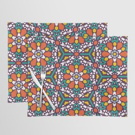Ojibwe Floral Abstract Placemat