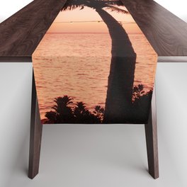 Vivid Palm Tree Dream #4 #tropical #wall #decor #art #society6 Table Runner